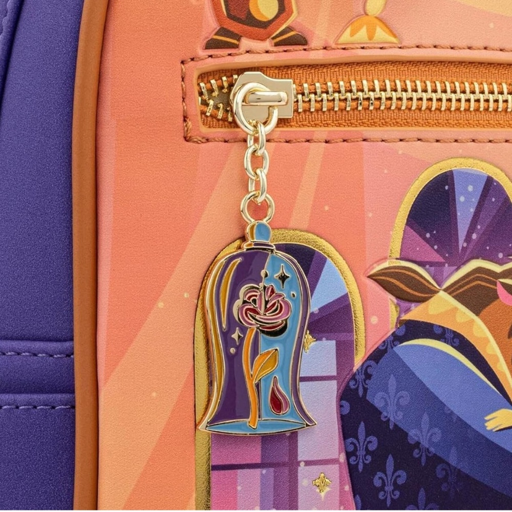 Loungefly Disney Beauty And The Beast Ballroom Sc… - image 6